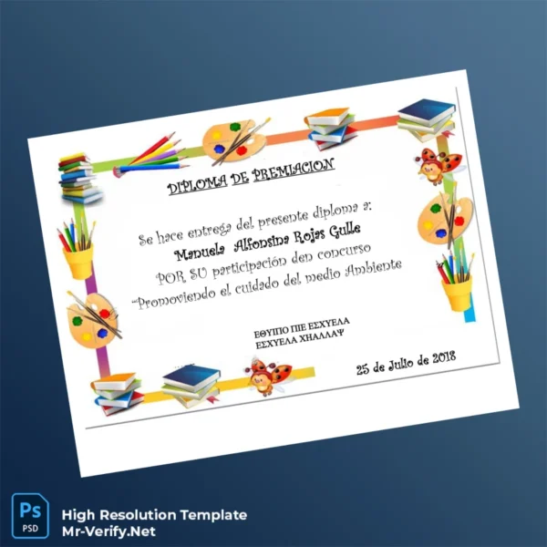 Argentina Environmental Care Award Diploma Template Printable Argentina Environmental Care Award Diploma Template Image Preview - PrintDocs