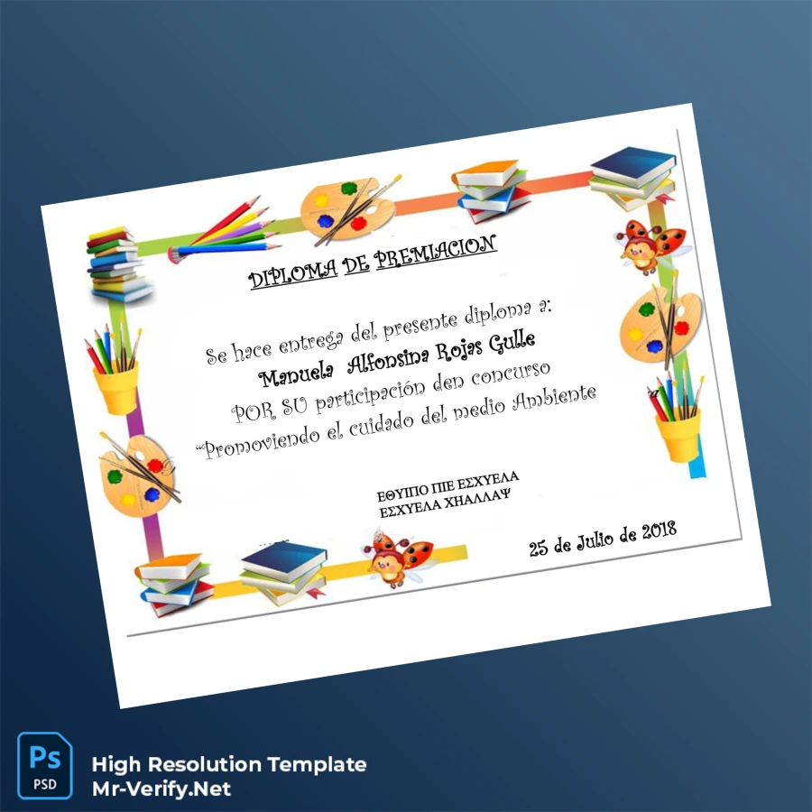 Argentina Environmental Care Award Diploma Template Printable Argentina Environmental Care Award Diploma Template Image Preview - PrintDocs