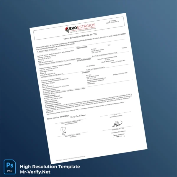 Brazil Faetec High School Diploma Template Printable Brazil Faetec High School Diploma Template Image Preview - PrintDocs