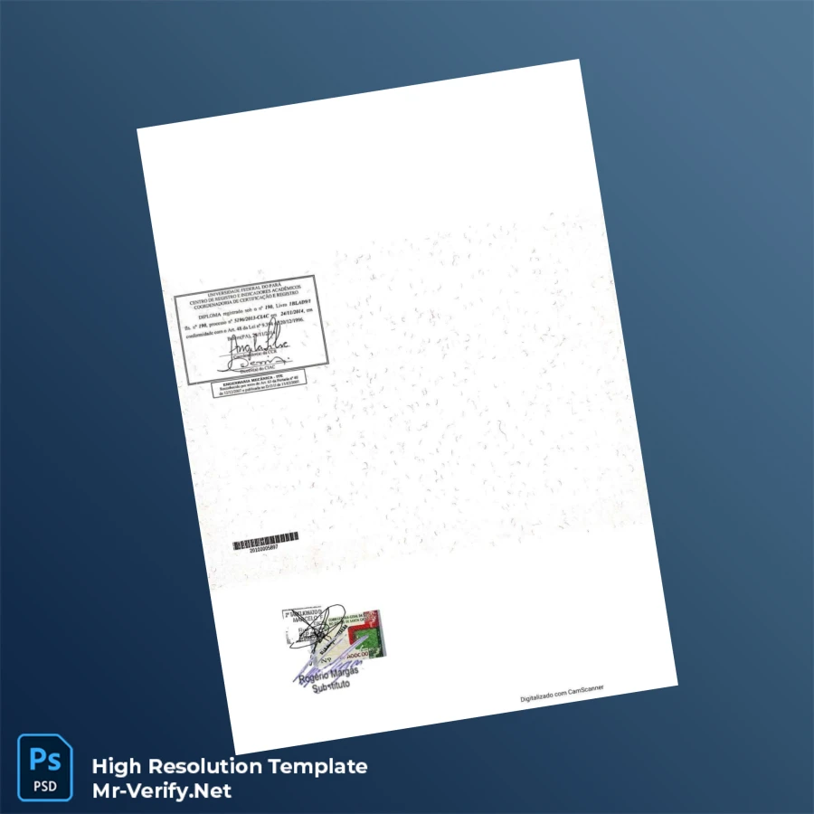 Brazil Federal University of Pará Bachelor of Science in Mechanical Engineering Template-page2 Printable Brazil Federal University of Pará Bachelor of Science in Mechanical Engineering Template page 2 Image Preview - PrintDocs