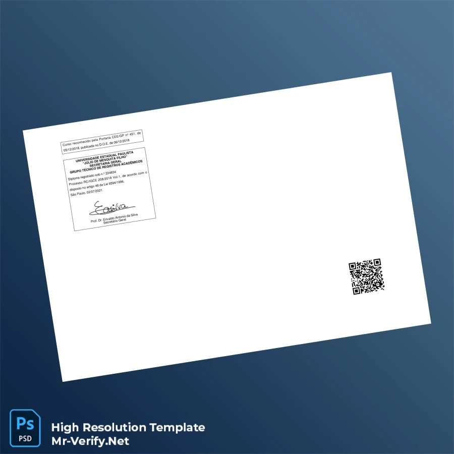 Brazil State University of São Paulo Bachelor's Degree in Geography Template-page2 Printable Brazil State University of São Paulo Bachelor's Degree in Geography Template page 2 Image Preview - PrintDocs
