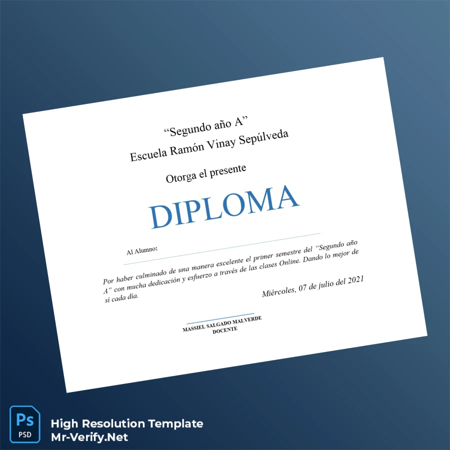 Chile Escuela Ramón Vinay Sepúlveda Diploma Template-page3 Printable Chile Escuela Ramón Vinay Sepúlveda Diploma Template page 3 Image Preview - PrintDocs