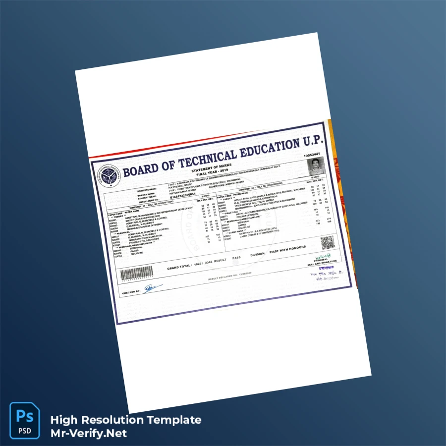 India Mahamaya Polytechnic of Information Technology Diploma in Electrical Engineering Template Printable India Mahamaya Polytechnic of Information Technology Diploma in Electrical Engineering Template Image Preview - PrintDocs