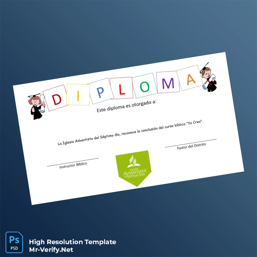 Spain Adventist Church of the Seventh Day Diploma in Biblical Studies Template-page3 Printable Spain Adventist Church of the Seventh Day Diploma in Biblical Studies Template page 3 Image Preview - PrintDocs