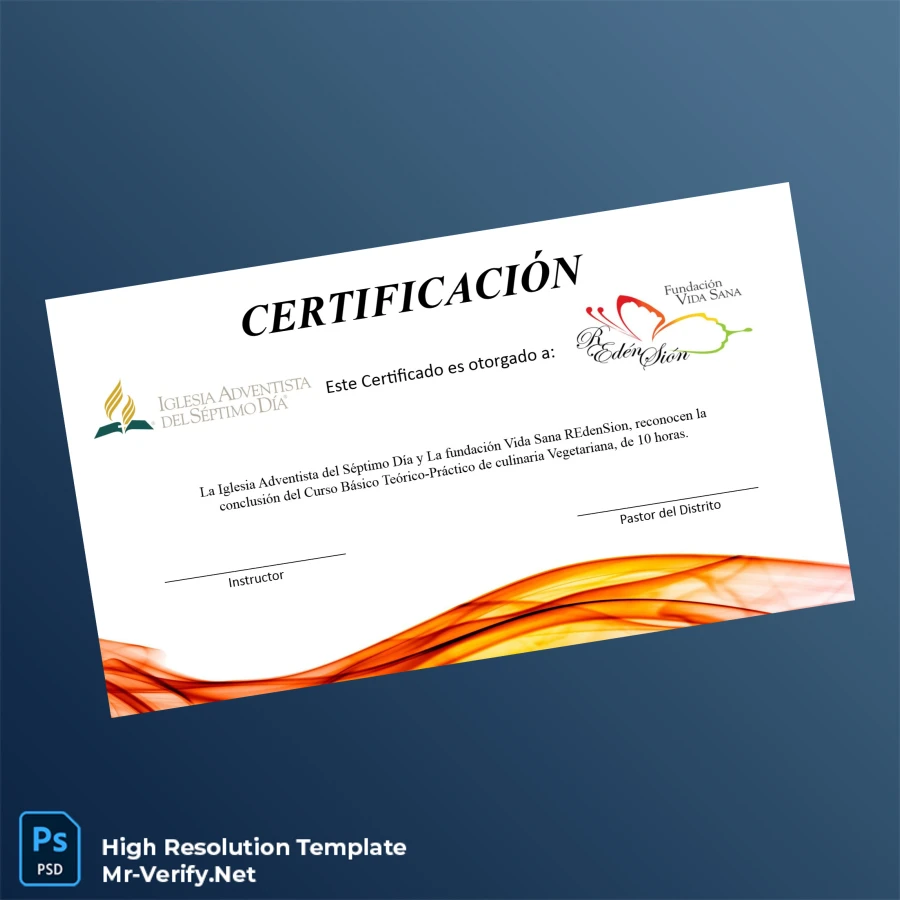 Spain Adventist Church of the Seventh Day Diploma in Biblical Studies Template-page4 Printable Spain Adventist Church of the Seventh Day Diploma in Biblical Studies Template page 4 Image Preview - PrintDocs