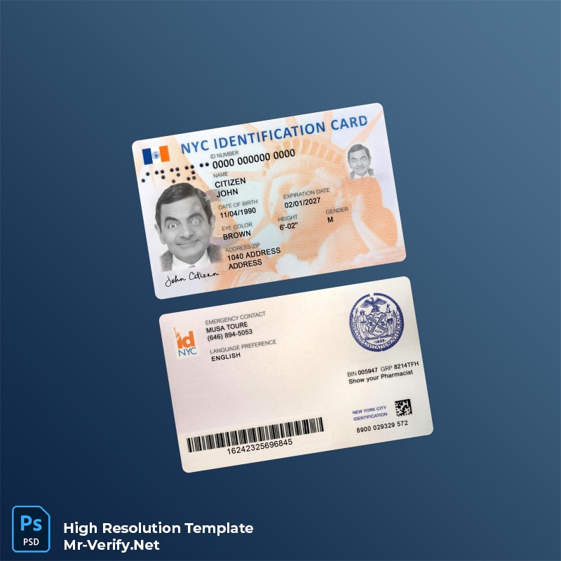 USA Iowa ID card PSD template v1 - Novelty ID Card USA Iowa ID card PSD template v1 - Replacement ID Card